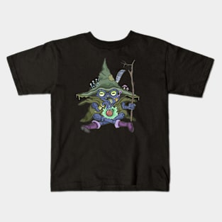 Fungelion, the Amphibious Tomato Shaman Kids T-Shirt